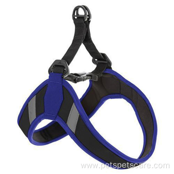 Reflective Strip Blue Color Neoprene Dog Harness